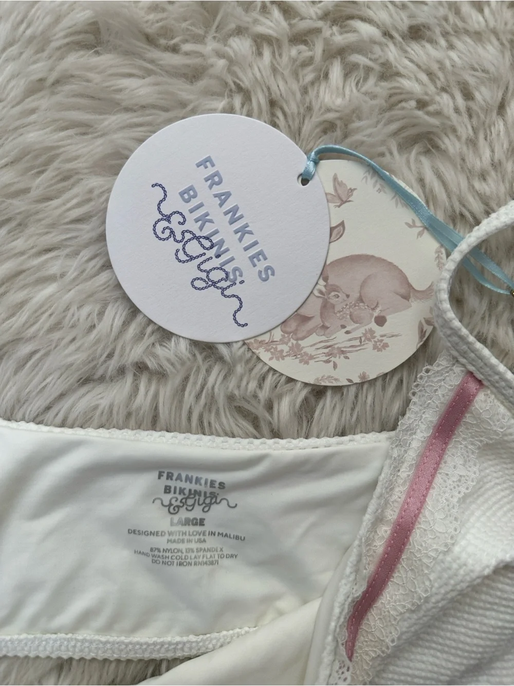 Frankie's Bikinis Dallas thermal swim top